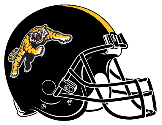 hamilton tiger-cats 2005-pres helmet logo iron on transfers for T-shirts